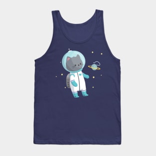 Space Cat Tank Top